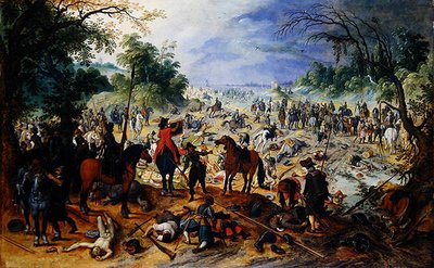 Soldiers Ambushing a Convoy by Sebastian Vrancx