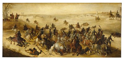 The Battle of Leckerbetken by Sebastian Vrancx
