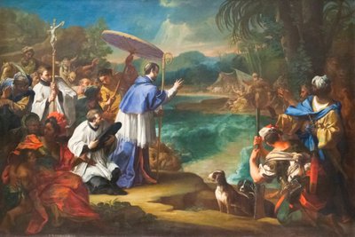 The Miracle of St Toribio by Sebastiano Conca