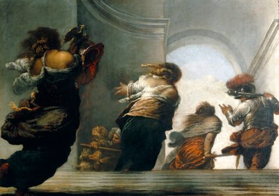 The Temple of Janus, 17th Century by Sebastiano Mazzoni