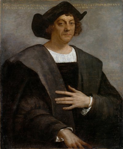 Portrait of Christopher Columbus by Sebastiano Piombo del
