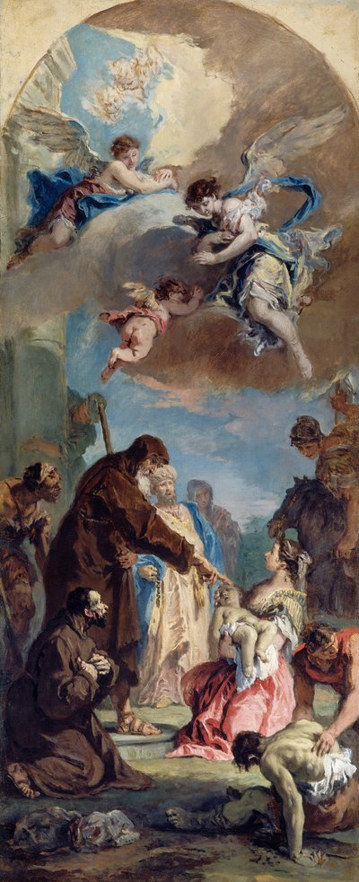 A Miracle of Saint Francis of Paola by Sebastiano Ricci