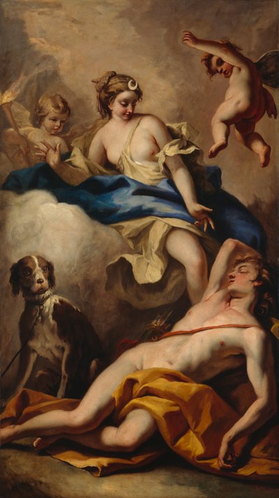 Diana and Endymion by Sebastiano Ricci