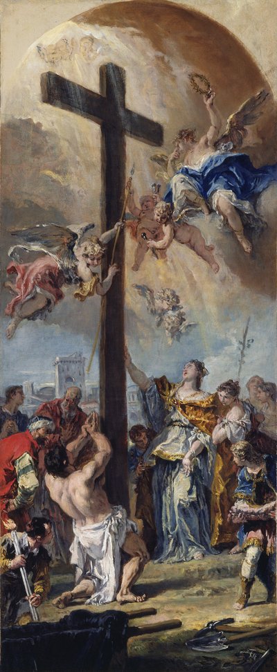 The Exaltation of the True Cross by Sebastiano Ricci