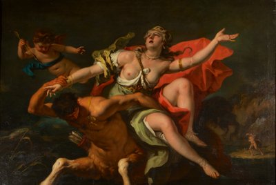 The Rape of Deianira by Sebastiano Ricci