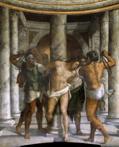 Flagellation by Sebastiano del (c.1485 1547) Piombo
