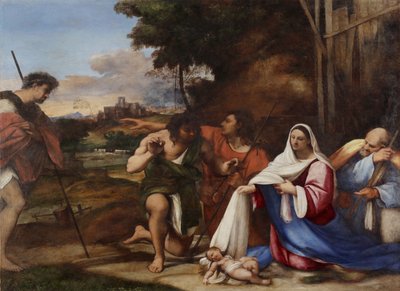 Adoration of the Shepherds by Sebastiano del Piombo