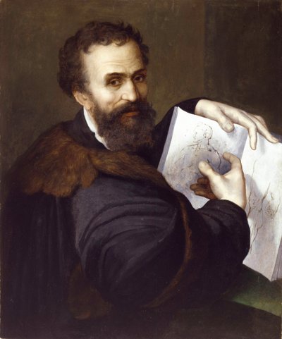 Michelangelo Buonarroti by Sebastiano del Piombo