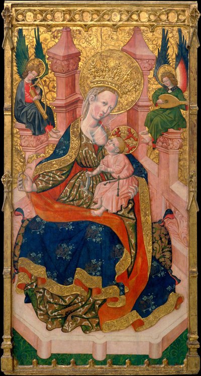 Virgin Suckling the Child by Second Master of Estopiñán