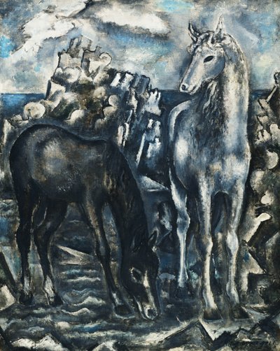 Two Horses by Sei Koyanagui