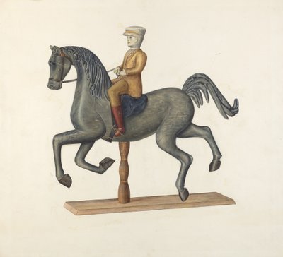 Horse with Rider by Selma Sandler