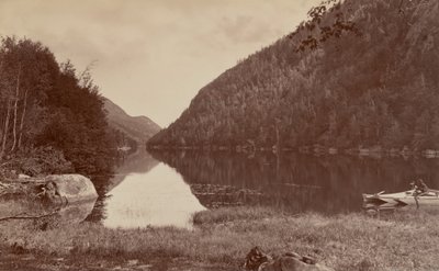 Cascade Lake, Adirondacks by Seneca Ray Stoddard