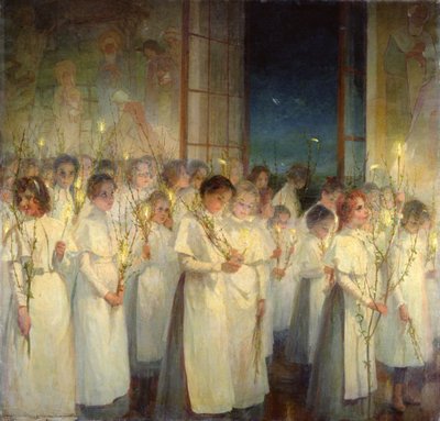 Palm Sunday by Serafima Nasonovna Blonskaya