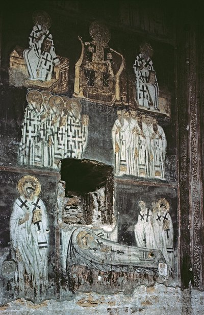 Assembly of Stefan Nemanja, Early 13th Century by Serbian School