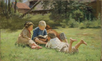 Children by Sergei Arsenevich Vinogradov