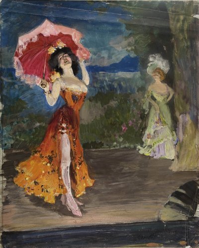 Dancer by Sergei Arsenevich Vinogradov