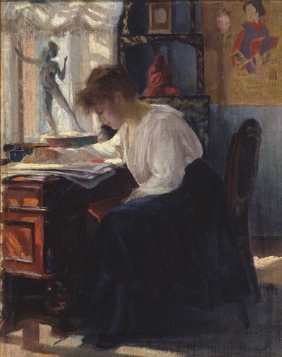 In a Study by Sergei Arsenevich Vinogradov