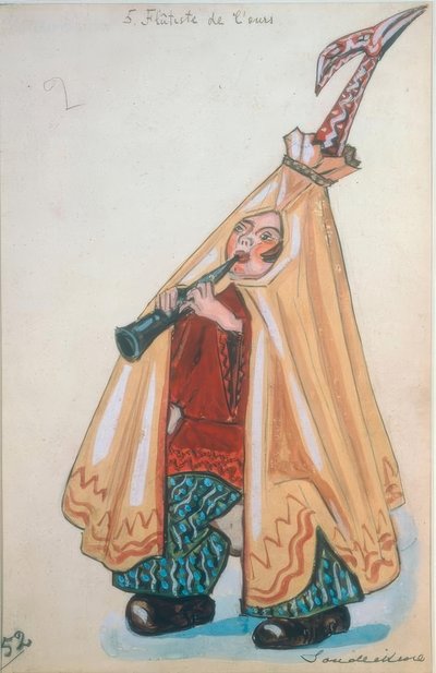 Stravinsky, Petrushka / Sudeikin by Sergei Jurjewitsch Sudeikin