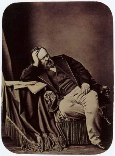 Alexander Herzen, Russian Writer and Thinker by Sergei Lvovich Levitsky