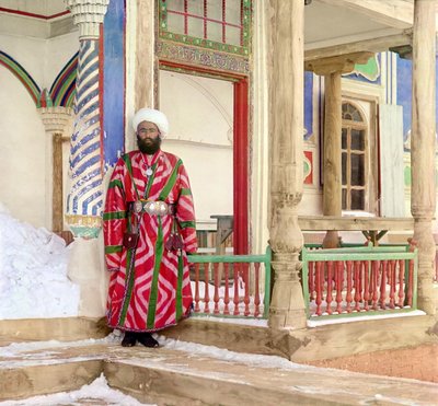 Bureaucrat in Bukhara by Sergei Mikhailovich Prokudin Gorskii