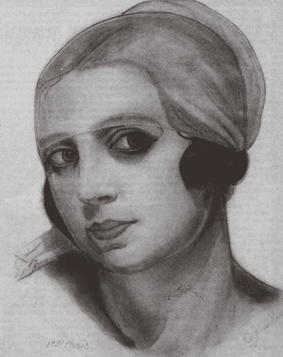 Vera de Bosset Stravinsky by Sergei Yurievich Sudeykin