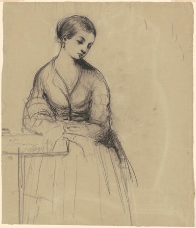 Young Woman, Florence by Seth Wells Cheney