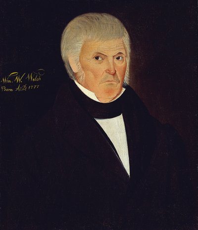 Portrait of Mr. William W. Welch by Sheldon Peck
