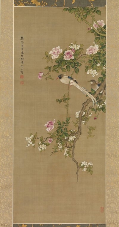 Flowers and Birds by Shen Nanpin