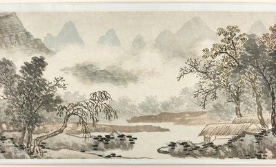 Clouds over the River before Rain by Shen Zhou