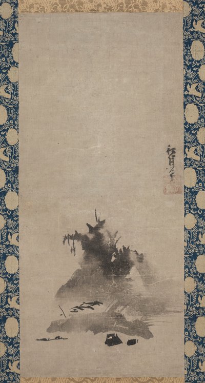 Haboku Flung-ink Landscape by Shugetsu Tokan