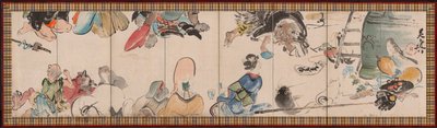 Gathering of Otsu-e Subjects by Shibata Zeshin
