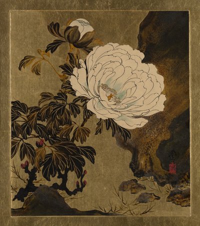 Peonies by Shibata Zeshin