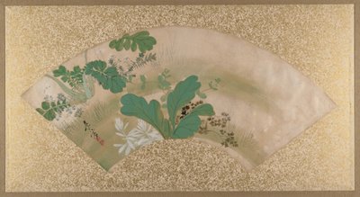 Various Plants and Grass, late 19th century by Shibata Zeshin