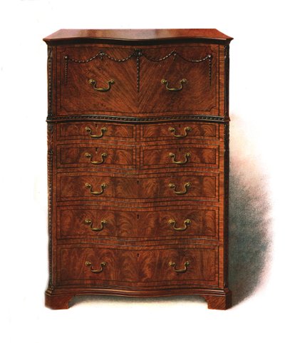 Mahogany Escritoire by Shirley Charles Llewellyn Slocombe