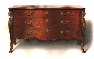 Mahogany Commode by Shirley Charles Llewellyn Slocombe