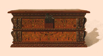 Oak Inlaid Box, 1904 by Shirley Charles Llewellyn Slocombe