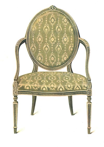 Painted Chair, 1908 by Shirley Charles Llewellyn Slocombe