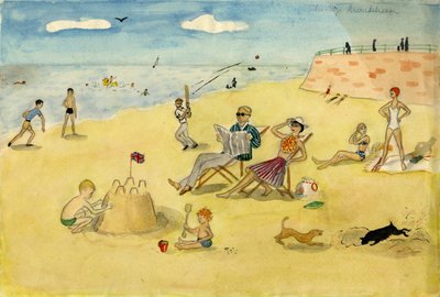 Beach Scene by Shirley Markham