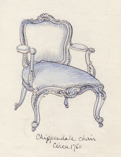 Chippendale Chair by Shirley Markham
