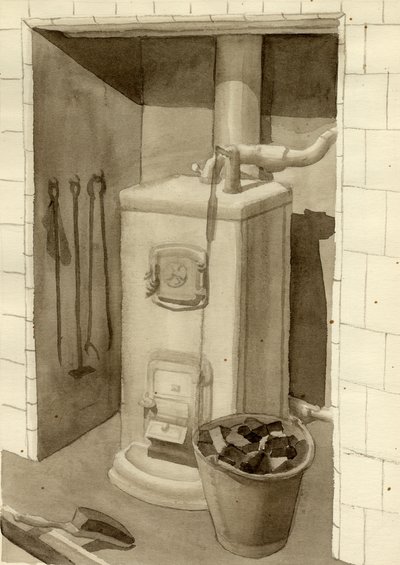 Coal stove by Shirley Markham