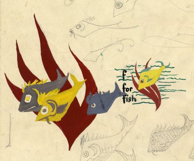 Fish Illustration by Shirley Markham