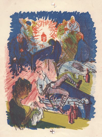 Inside Jamaica Inn, 1952 by Shirley Markham