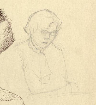 Study of a woman by Shirley Markham