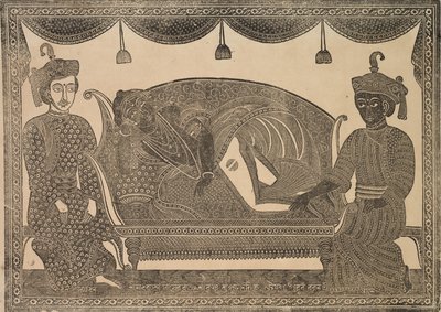Kalighat Painting by Shri Gobinda Chandra Roy