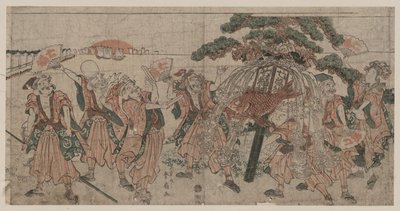 Seven Lucky Gods by Shunsen
