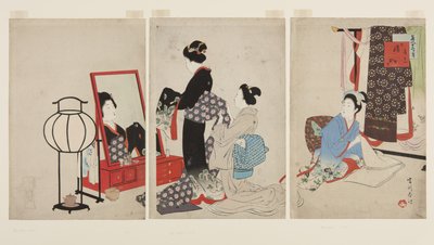 November, Marriage by Shuntei Miyagawa