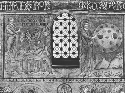 Creation of Water and Stars by Sicilian School