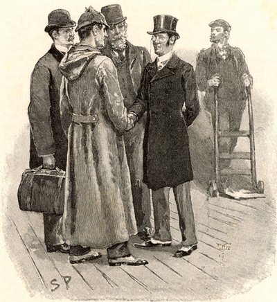 Adventures of Sherlock Holmes by Sidney Paget