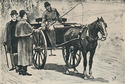 We Got Off, Paid Our Fare, 1892 by Sidney Paget