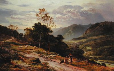 Little Langdale, Westmoreland by Sidney Richard Percy